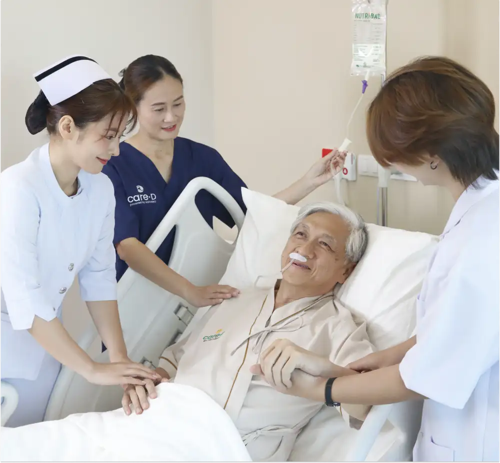 ศูนย์ดูแลผู้สูงอายุติดเตียงและฟื้นฟูสมรรถภาพครบวงจร | Care·D Nursing Home